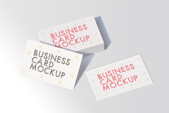 Business Card Mock-Up in Print Mockups - product preview 6