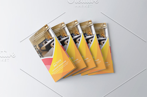 Interior Tri Fold Brochure in Brochure Templates - product preview 2
