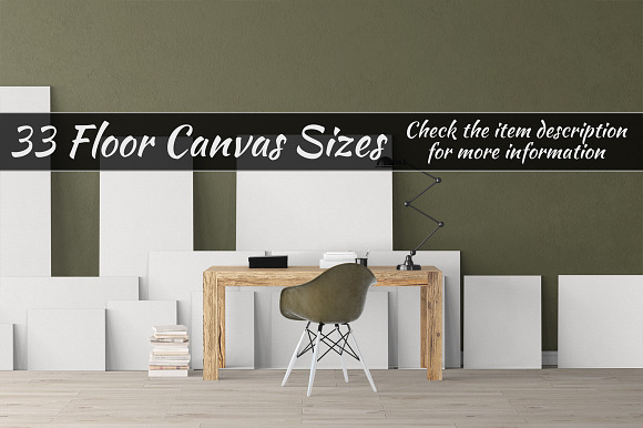 Canvas Mockups Vol 510 in Print Mockups - product preview 2