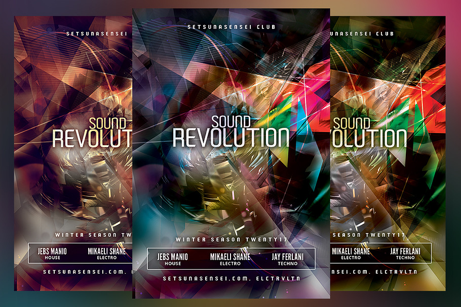 Sound Revolution Flyer