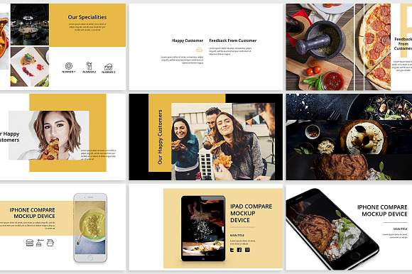 Foodaholic Creative Keynote Template in Keynote Templates - product preview 5