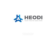 Heodi Letter H Logo Template