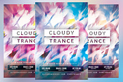 Cloudy Trance Flyer