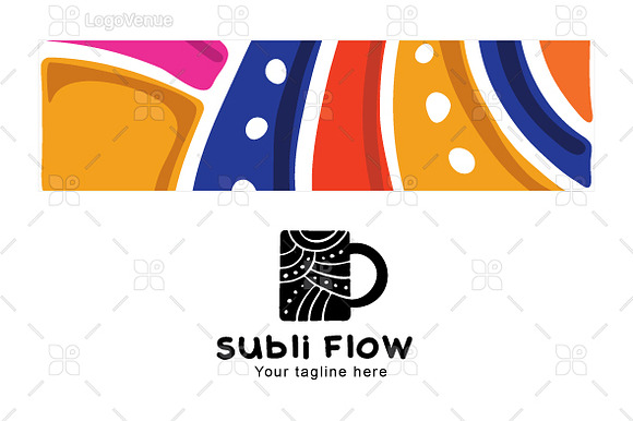 Subli Flow - Sublimation Mug Logo in Logo Templates - product preview 2