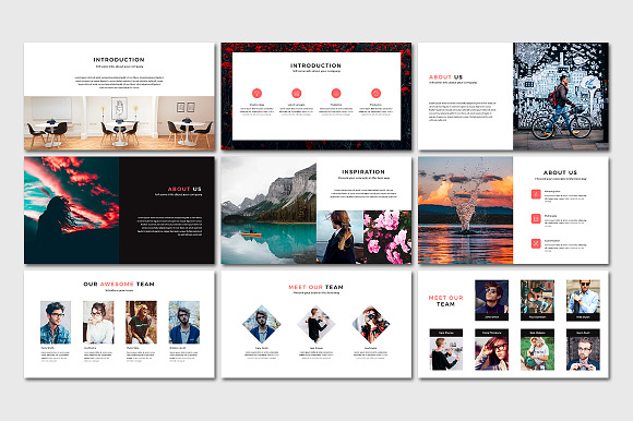 Reign PowerPoint Template in PowerPoint Templates - product preview 2
