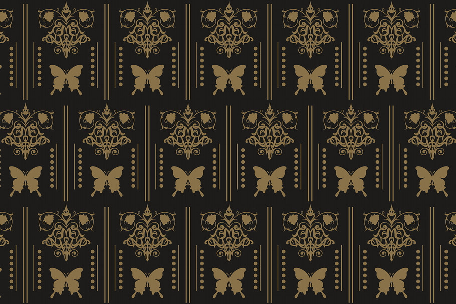 retro wallpaper in Patterns - product preview 8