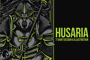 Husaria Warrior Illustration