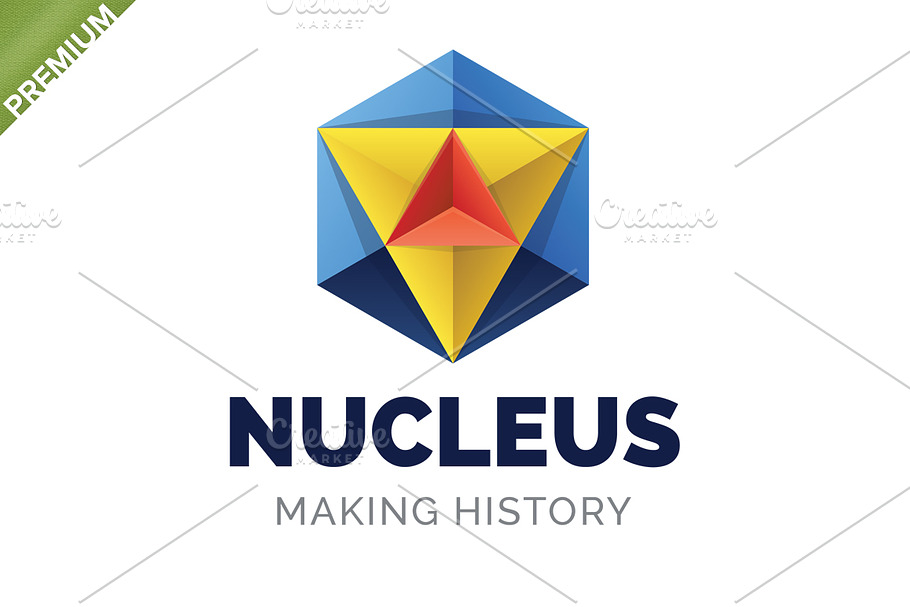 Nucleus Logo in Logo Templates - product preview 8