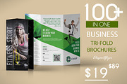 100 Tri-fold Brochures Budle 98% OFF