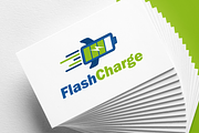 Flash Charge | Battery | Logo