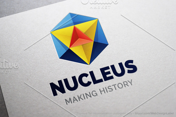 Nucleus Logo in Logo Templates - product preview 2