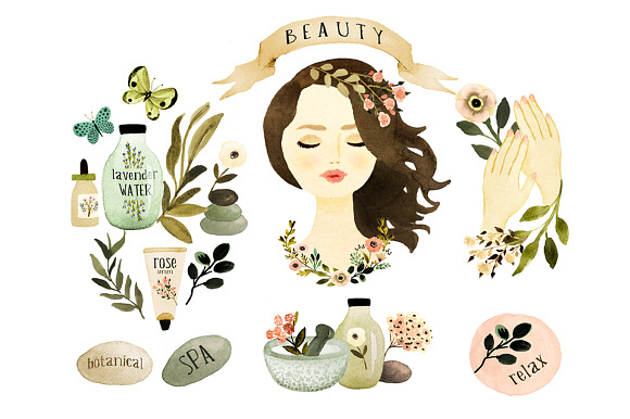 Spa Clipart in Graphics - product preview 2