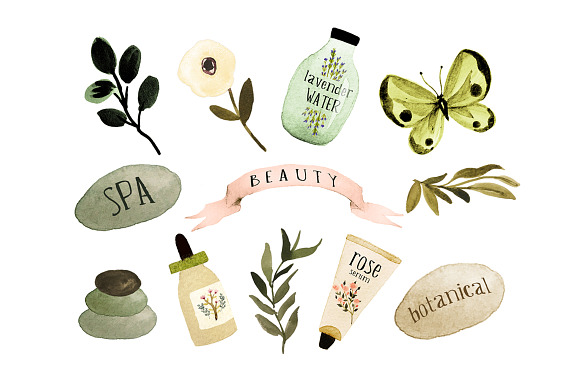 Spa Clipart in Graphics - product preview 5