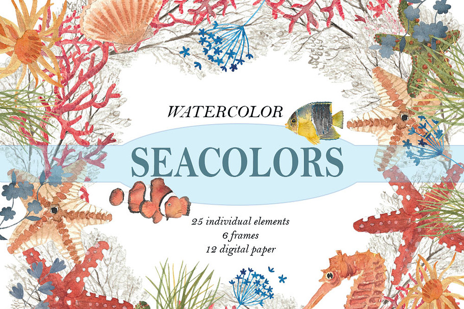 SEA COLORS in Illustrations - product preview 8