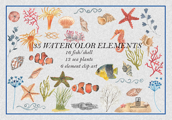 SEA COLORS in Illustrations - product preview 1