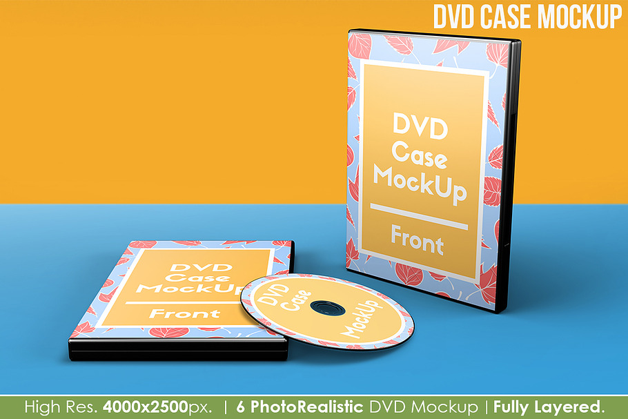 DVD Case Mockup in Product Mockups - product preview 8