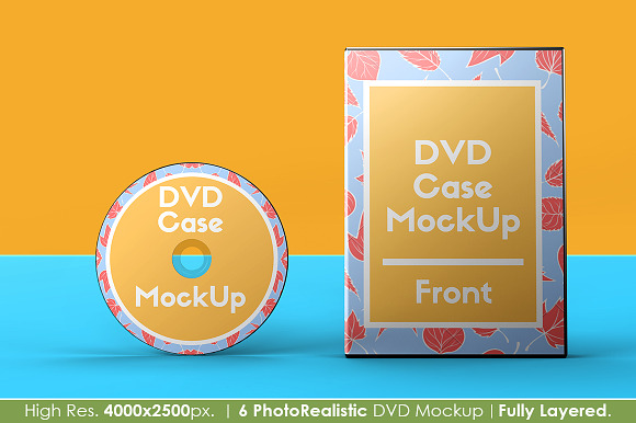 DVD Case Mockup in Product Mockups - product preview 2