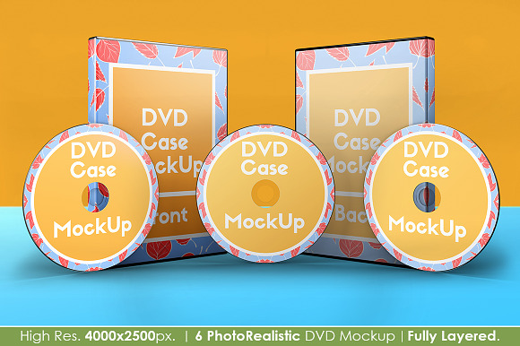 DVD Case Mockup in Product Mockups - product preview 3