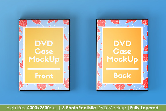 DVD Case Mockup in Product Mockups - product preview 4