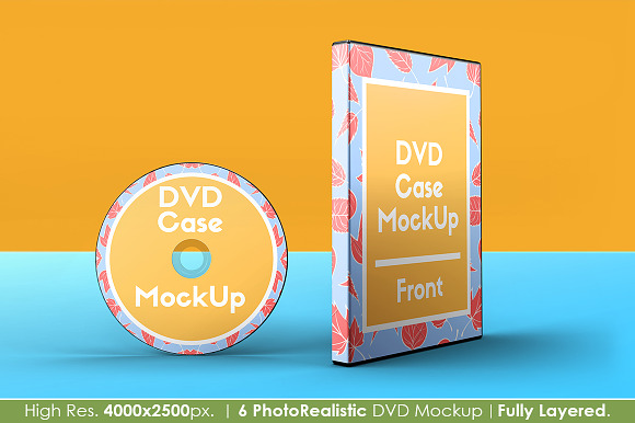 DVD Case Mockup in Product Mockups - product preview 5