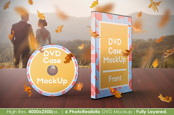 DVD Case Mockup in Product Mockups - product preview 6