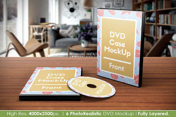 DVD Case Mockup in Product Mockups - product preview 7