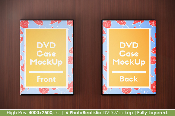 DVD Case Mockup in Product Mockups - product preview 11
