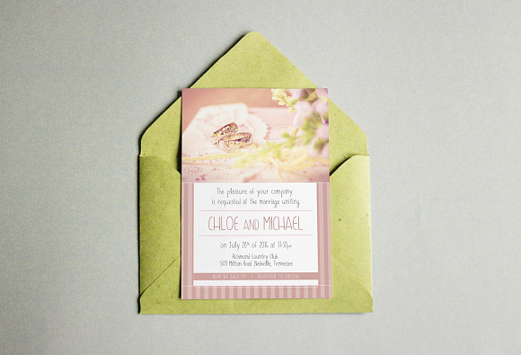 Wedding Set - Invitation & Branding in Wedding Templates - product preview 1