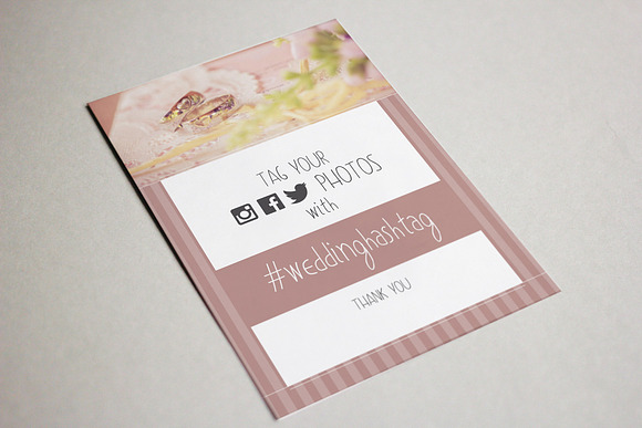 Wedding Set - Invitation & Branding in Wedding Templates - product preview 3