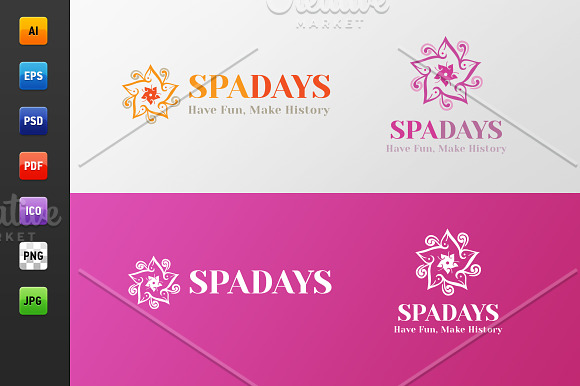 Spa Days Logo in Logo Templates - product preview 1