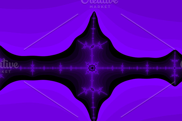 Violet fractal background