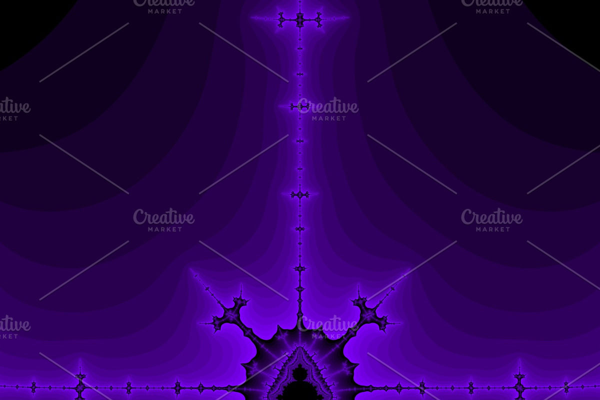 Violet fractal background in Graphics - product preview 8