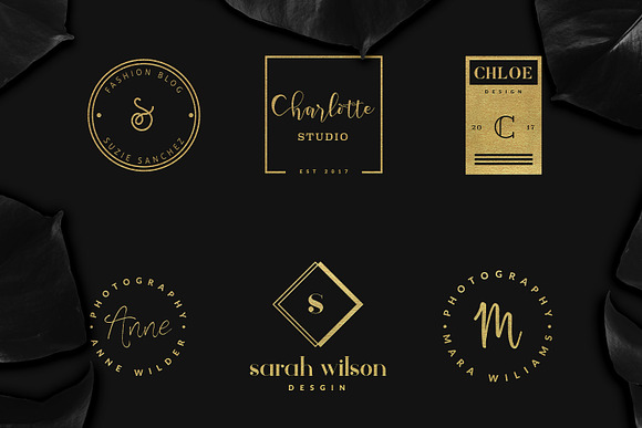 GOLDIVA Logo Pack Vol.1 in Logo Templates - product preview 5