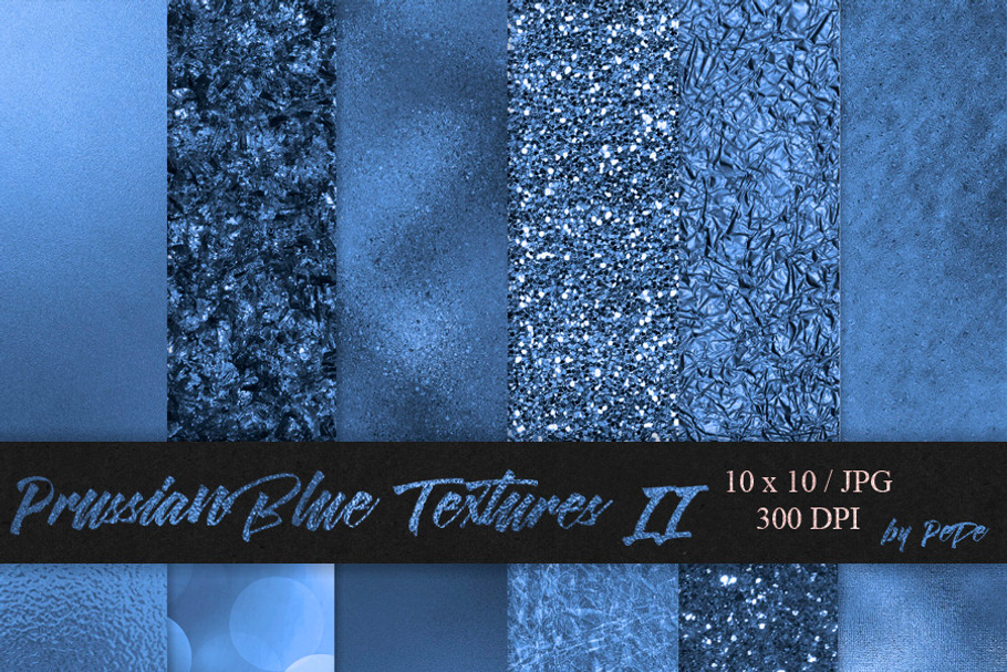 Prussian Blue Textures II