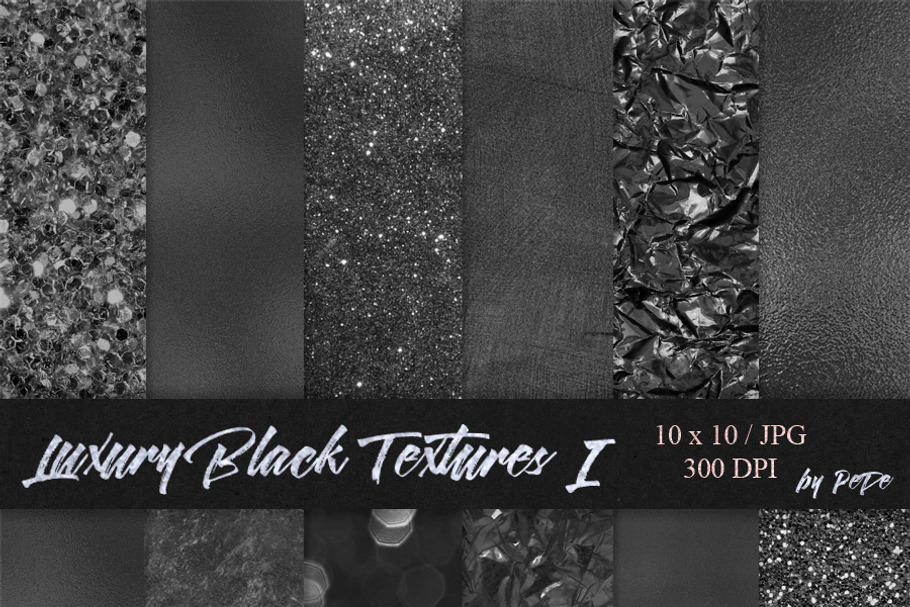 Black Textures I in Textures - product preview 8