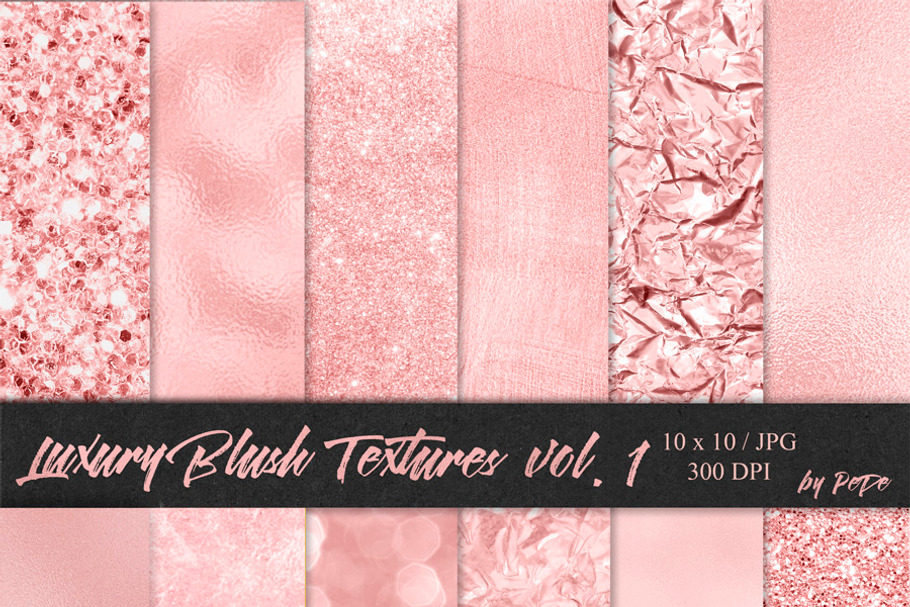 Blush Textures I in Textures - product preview 8