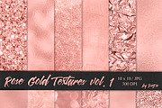 Rose Gold Textures I