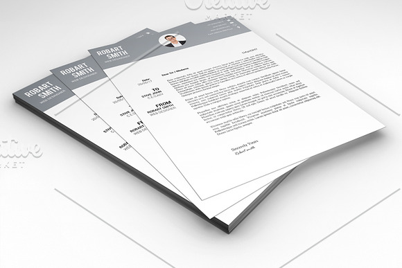 Resume / Cv Template-V034 in Resume Templates - product preview 2