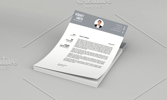 Resume / Cv Template-V034 in Resume Templates - product preview 5
