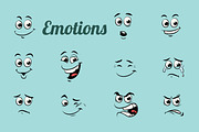 emotions characters collection set