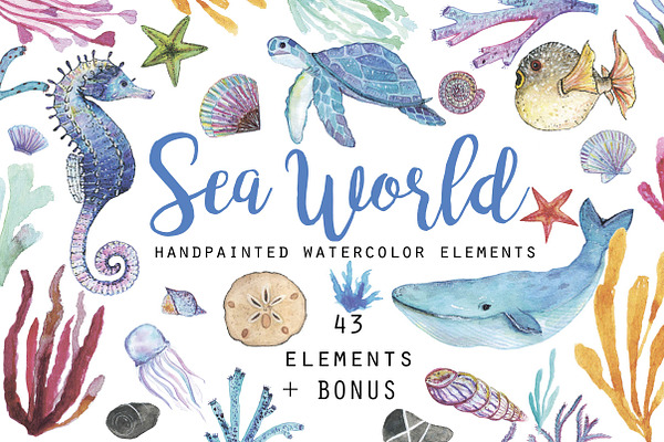 43 elements of undersea world