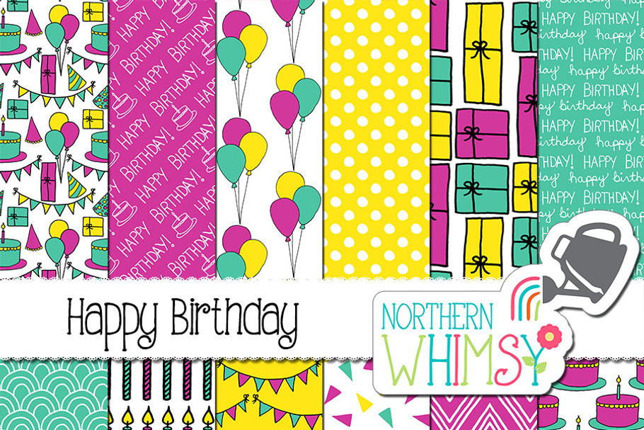 Womens Birthday Patterns in Patterns - product preview 8