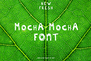 New Fresh MOCHA font