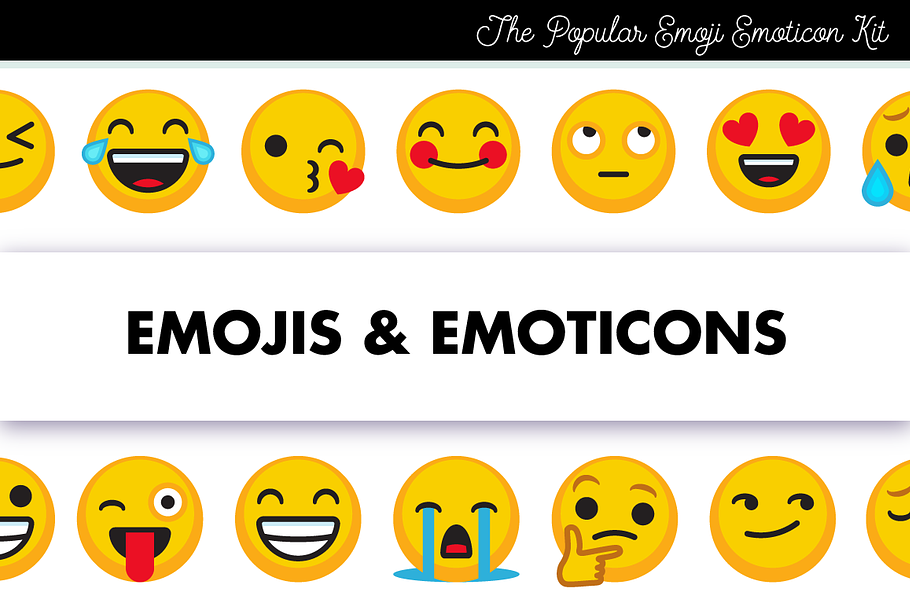 Emojis, Emoticons and Smileys