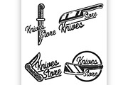 Vintage knives store emblems