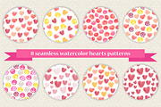 Set of 8 Valentine's Day patterns