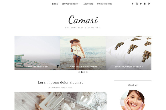 Blogger Template, Blogger Theme in Website Templates - product preview 2