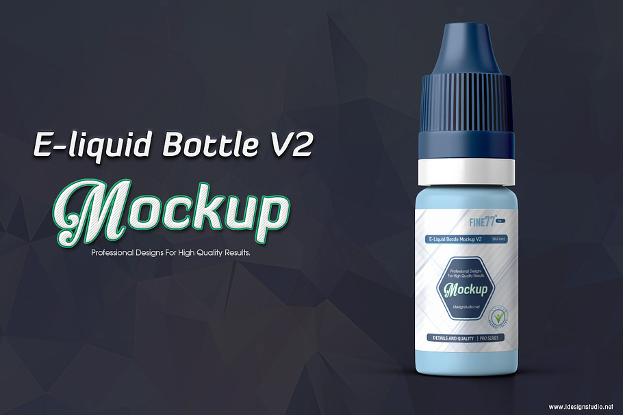 E-liquid Bottle Mockup V2