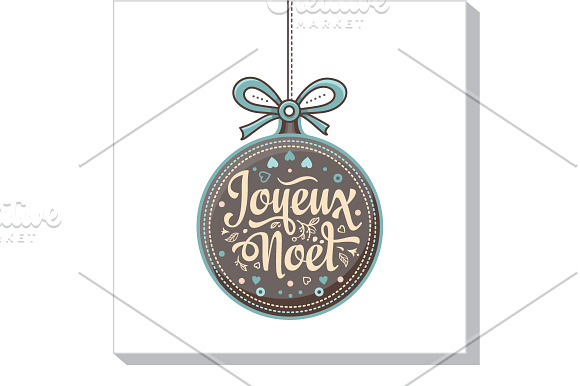 Christmas card. Big bundle. Noel in Card Templates - product preview 3