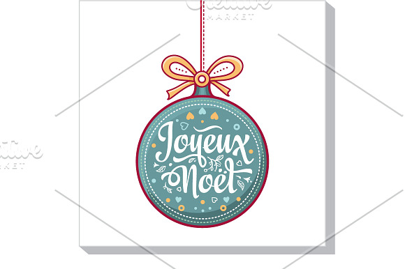 Christmas card. Big bundle. Noel in Card Templates - product preview 4